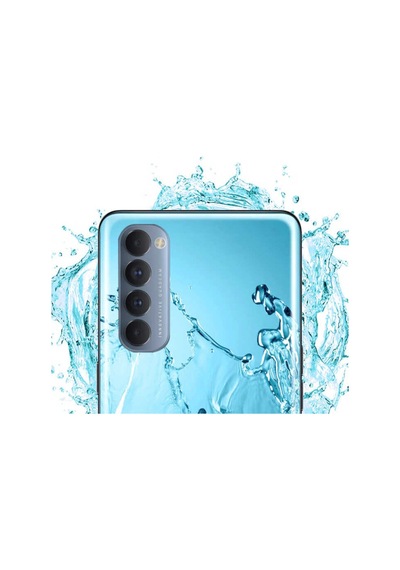 Oppo Reno 4 Pro 4G Kılıf Şeffaf Silikon Hibrit Case Renksiz