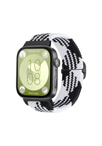 Akıllı Saat Aksesuarları Huawei Fit 4 Star Kordon - Siyah-beyaz