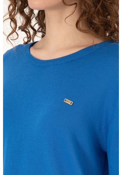 U.S. Polo Assn. U.s. Polo Assn. Kadın Kazak /triko 50313579-vr251 Koyu Mavi Melanj