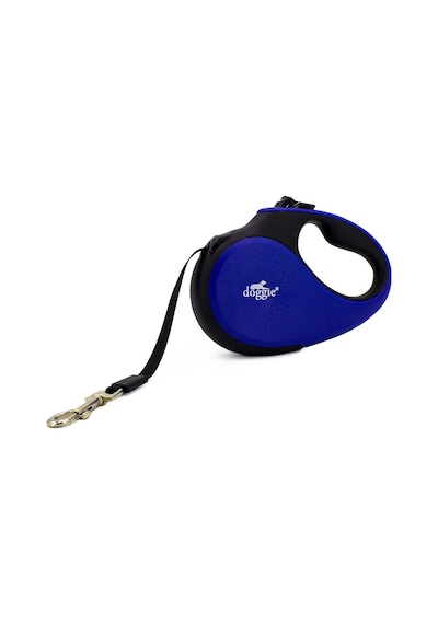 Doggie Soft  Serisi Otomatik Uzatma Tasması M-25kg-5mt - Royal Blu