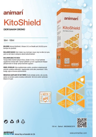 Animari Kitoshield Deri Bakım Kremi 100 Ml