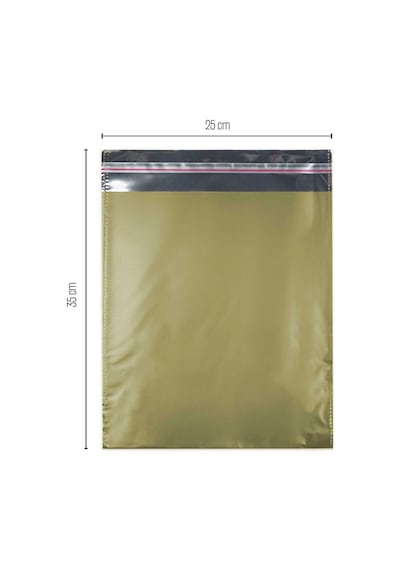 25X35 Gold Lüx Metalize Paketi 50 Adet