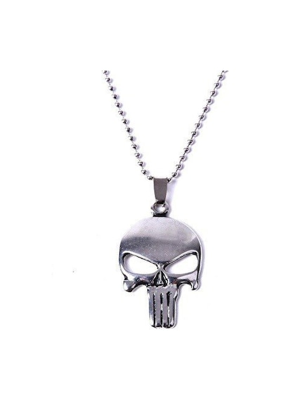 Punisher Kolye Gümüş