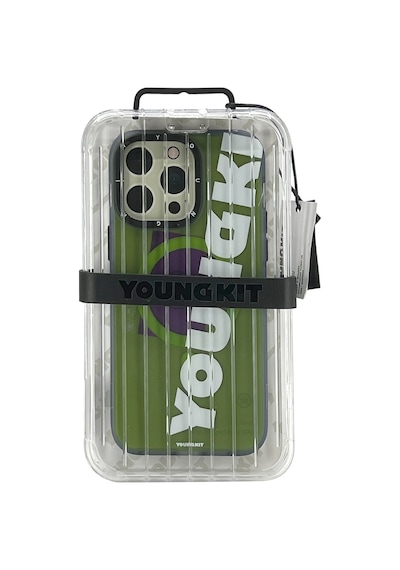 Youngkit Apple Uyumlu iPhone 14 Pro Max Binfen Arka Koruma Kılıf - Mor Mor
