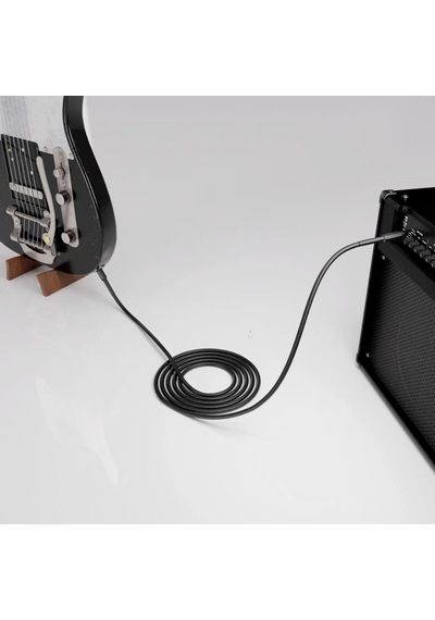 Erga Müzik Gitar Jack Kablosu 3m - Gitar Keman Kemençe Bağlama