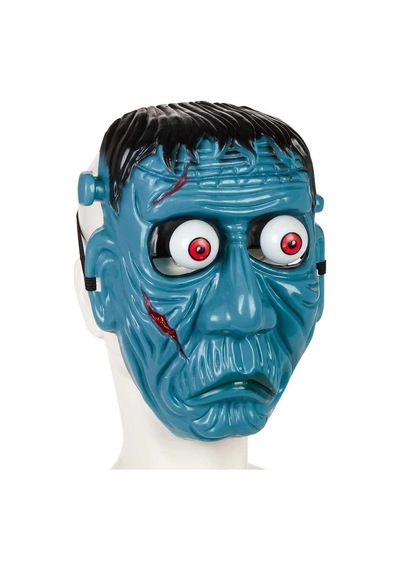 Frankenstein Temalı Sallanan Oynar Gözlü Maske Yetişkin
