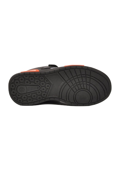 Reyber Siyah-turuncu Cırtlı Fileli Hafif Unisex Çocuk Spor Ayakkabı 026 F Siyah - Turuncu