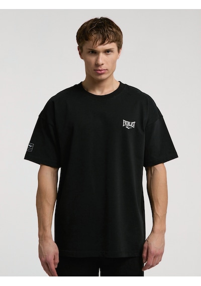 Everlast Ever Essentials Oversize Siyah Erkek Tişört Siyah