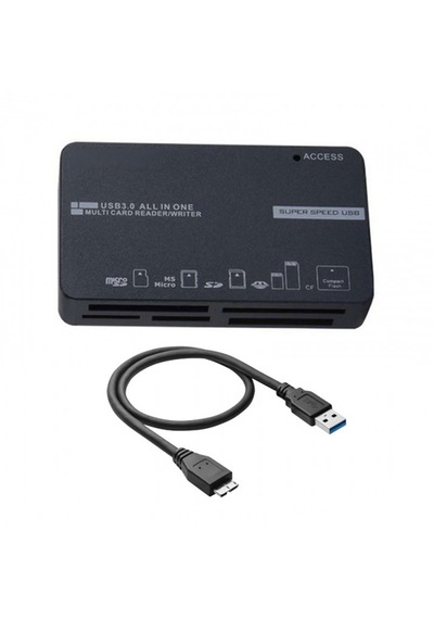 Microcase Usb 3.0 Hepsi Bir Arada Kart Okuyucu - Micro Sd, Sd, Cf, Ms Çoklu Hafıza Kartı Okuyucu-al5824