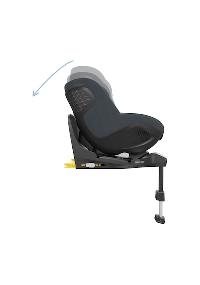 MaxiCosi Mica 360 Pro İSize Dünyanın İlk Kızaklı, Araç Dışına Çıkabilen İsofix'Li 360 Dönebilir Yatabilir 018 Kg Bebek Oto Koltuğu Authentic Graphite
