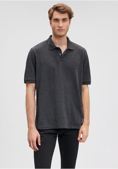 Mavi Antrasit Polo Tişört Regular Fit / Normal Kesim 0611859-80023 Siyah-80023