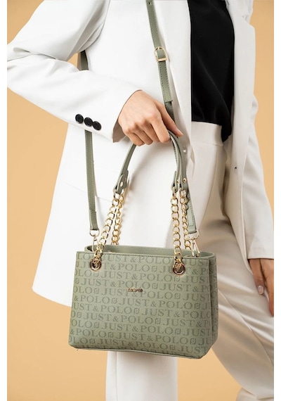 Just Polo Kadın El Ve Omuz Çantası 2181mh Haki 48989511