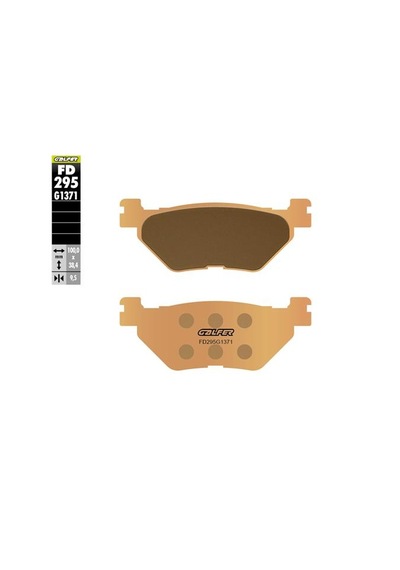 Yamaha Xtz 1200 Super Tenere Arka Fren Balatası 2010 2020 Arası Galfer Sinter Metal
