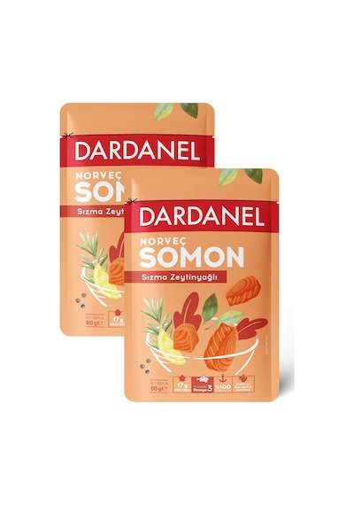 Dardanel Zeytinyağlı Somon Poşet 80 gr 2 Adet