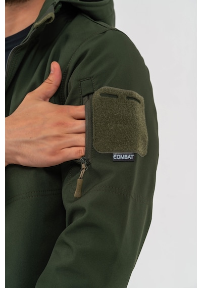 Combat Tactical Tactical Mont Su Ve Rüzgâr Geçirmez Softjell Outdoor Motorcu Montu - 314-756-haki
