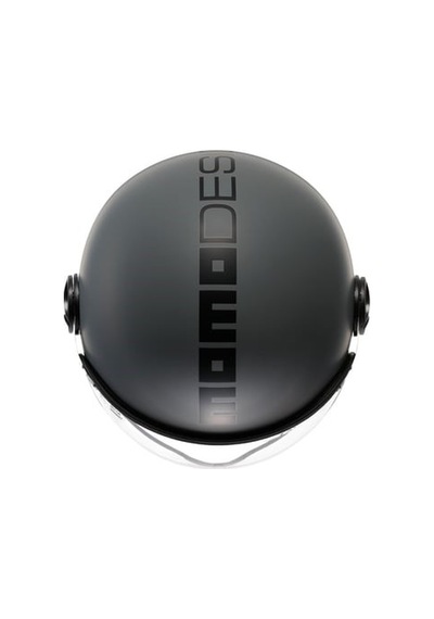 Momodesign Fgtr Classic Mono Matt Grey Black Açık Kask Renkli
