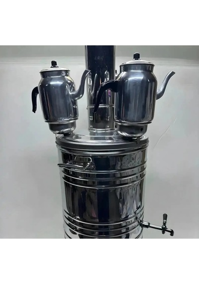 35 Litre Büyük Semaver 3 Demlik Yeri İmkanı