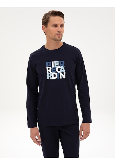 Pierre Cardin Erkek Lacivert Pijama Takım 50322654-200 Lacivert