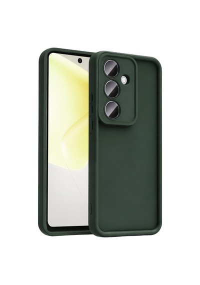 Samsung Galaxy Uyumlu , A37 5g Viera Silikon - Koyu Yeşil
