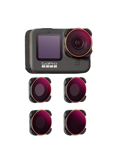 K&f Concept Gopro Uyumlu 4 Lü Filtre Seti - Nd8&pl + Nd16&pl + Nd32&pl + Nd64&pl