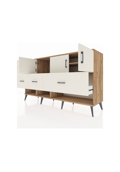 Kronos Konsol 3 Raflı 5 Çekmeceli 3 Kapaklı 176x59x99 Çam-aytaşı Çam-aytaşı Kronos Konsol 3 Raflı 5 Çekmeceli 3 Kapaklı 176x59x99 Çam-aytaşı Çam-aytaşı