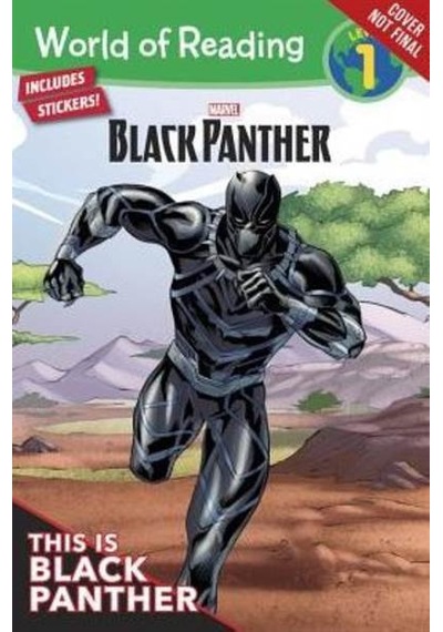 World Of Reading: Black Panther: This İs Black Panther (Level 1) 9781368008532