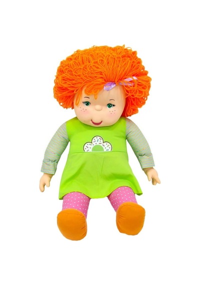Unutulmaz Bir Hediye - 70 Cm Lahana Saçlı Gökkuşağı Bebek