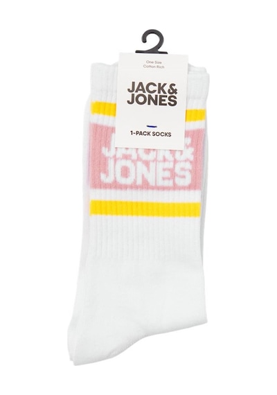 Jack & Jones Jack&jones Jaclogo Strıpe Tennıs Sock 12250750 Pembe 001