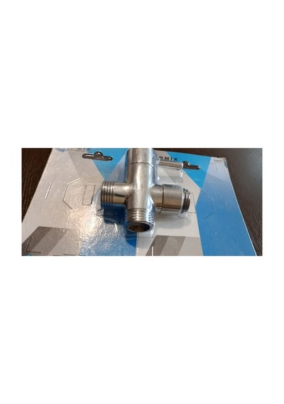Üç Yollu Robot Duş Jakuzi Yönlendirici Metalik