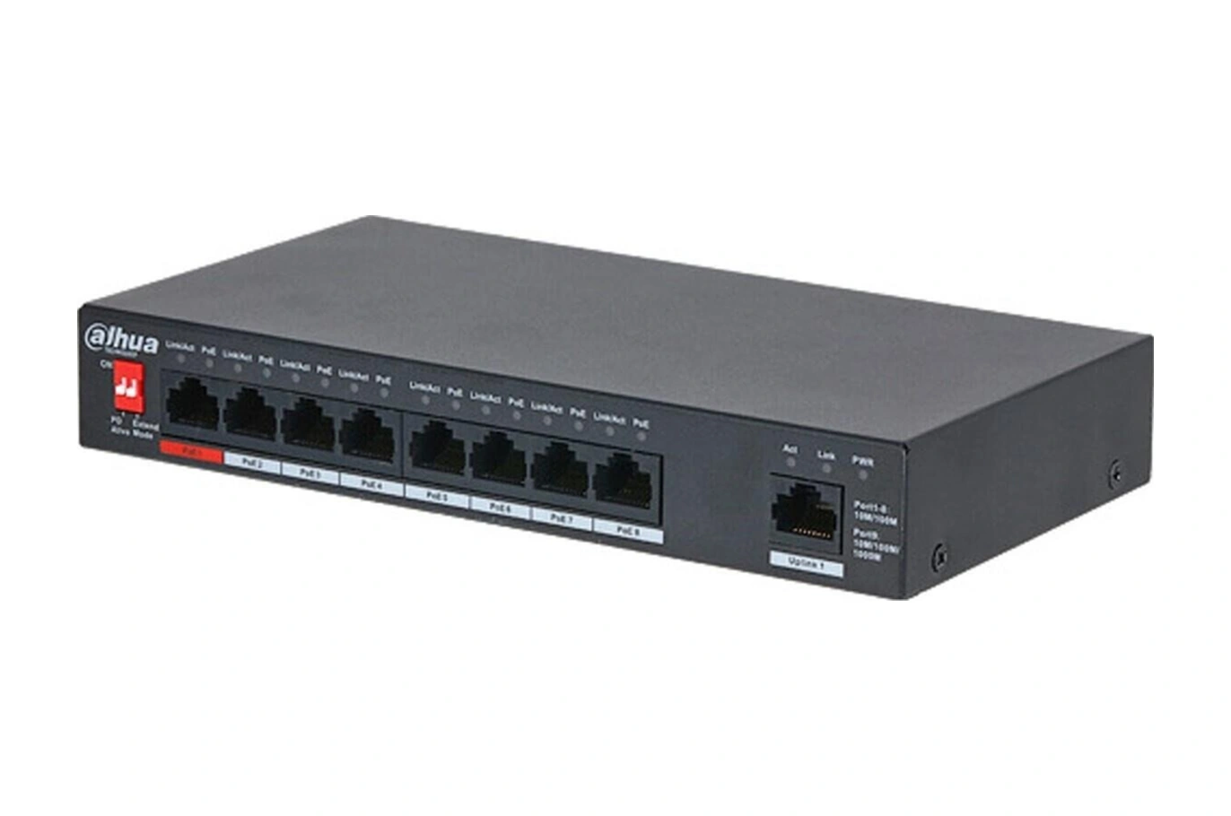 Pfs3009-8et1gt-96-v2 8 Port L2 1ge Uplınk Port Swıtch-96w-117192