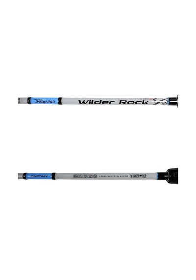 Captain Wilder Rock Game Fuji 243cm 3-15gr Atarlı Light Spin Kamışı
