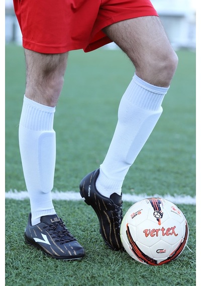 Lig Latmos Km Krampon Çim Saha Erkek Futbol Ayakkabı Siyah  (546366859)