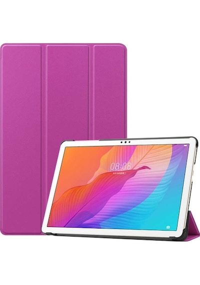 Huawei Uyumlu Mate Pad T10 Zore Smart Cover Standlı 1-1 Tablet Kılıf