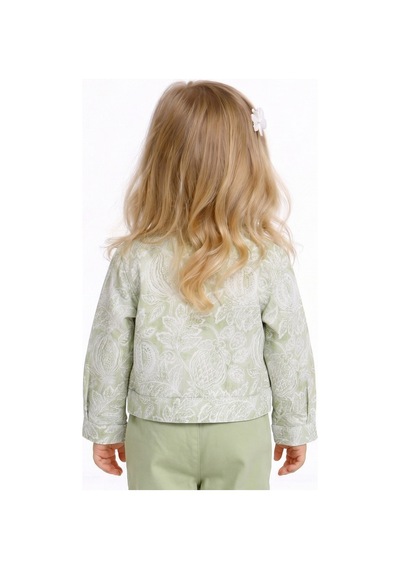 Xo Kids Kız Çocuk Ceket 1-4 Yaş 31613 Yeşil