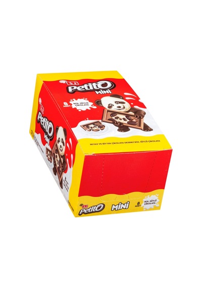 Eti Petıto Mini Sütlü Çikolata 32 G - Sevimli Ayıcık Desenli Atıştırmalık Tarı