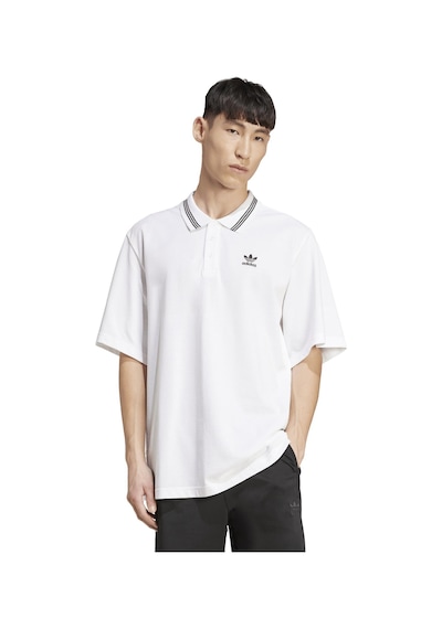 Jw5898-e Adidas Loose Polo Erkek T-shirt Beyaz Jw5898-e Beyaz