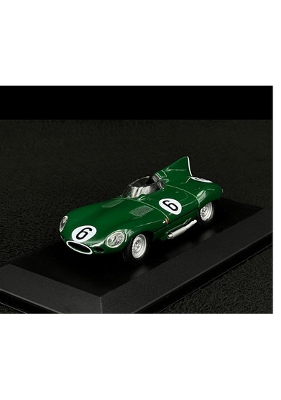 1:43 Ölçek Atlas 1955 Jaguar D-type 6 - Winner Lemans - Hawthorn Diecast Metal Minyatür Model Araba 10cm