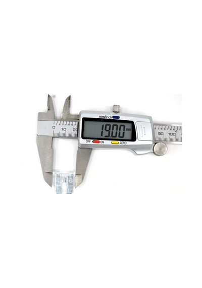 Adam 25a Şeffaf Beyaz 12v - 32v Dc Standart Oto Bıçak Sigorta 100 Adet