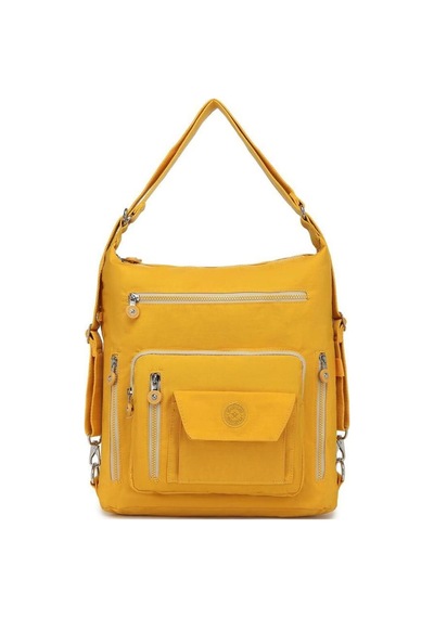 Hem Sırt Hem De Omuz Kadın Çantası Smart Bags 1205 Hardal Kahverengi