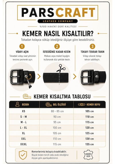 Parscraft Hakiki Süet Deri Erkek Kemer 3,5 Cm Orijinal Klasik Kumaş Pantolon Kemeri Lacivert