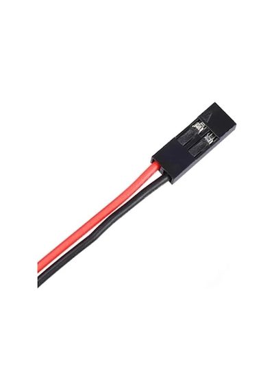 2 PİN 0,25MM KABLOLU DUPONT KABLO 70CM - TEK TARAFLI