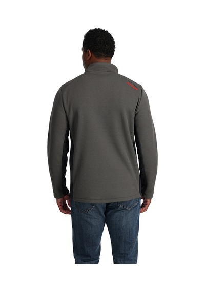 Spyder Spyder Bandit 1/2 Zip Erkek Gri İçlik Üst 6130