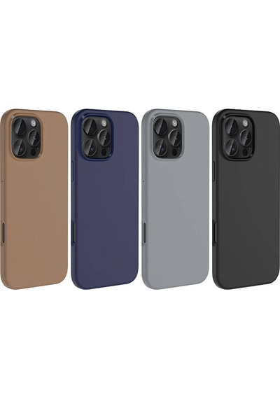 Apple Uyumlu iPhone 16 Pro Kılıf M-safe Şarj Özellikli Sıvı Teknolojili Silinebilir Sert Zore Kivi Kapak Lacivert Apple Uyumlu iPhone 16 Pro Kılıf M-safe Şarj Özellikli Sıvı Teknolojili Silinebilir Sert Zore Kivi Kapak Lacivert