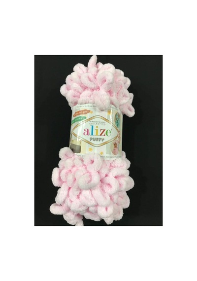 Alize 5 Adet Puffy Parmak Battaniye Ipi 31 Bebe Pembe