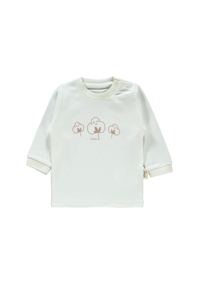 Civil Baby Bebek Organik Pijama Takımı 1-9 Ay Ekru