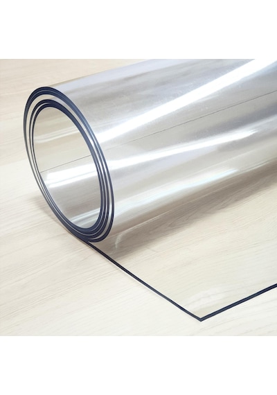 Şeffaf Pvc 2.6 MM Kalın Masa Örtüsü Kaymaz Koruyucu