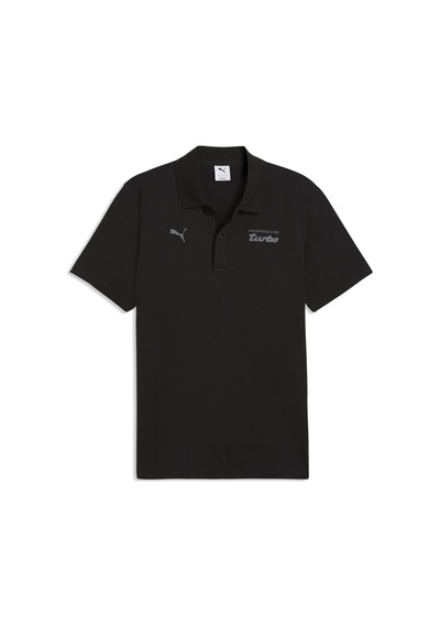 Puma 634496-01 Porsche Ess Polo Tişört Erkek T-shirt Siyah
