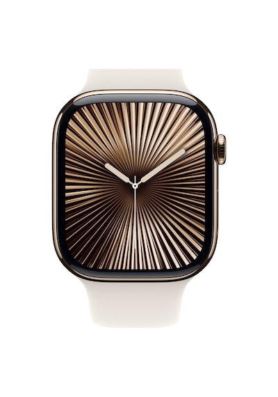 Apple Watch Series 10 GPS + Cellular 46 MM Titanyum Kasa Spor Kordon M/L Akıllı Saat (Apple Türkiye Garantili)