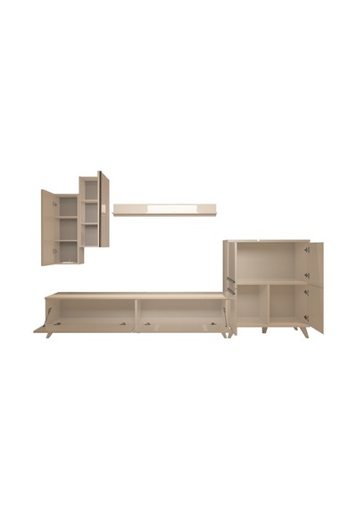 Decoraktiv Eko 6 Mdf Std Retro Tv Ünitesi Tv Sehpası Beyaz