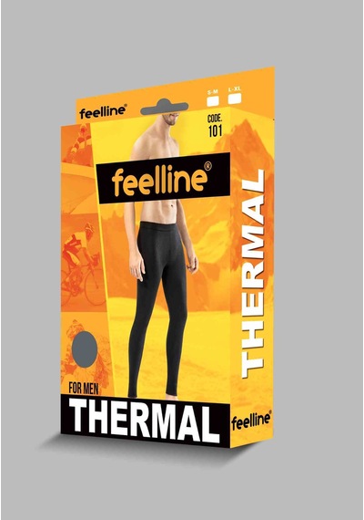 Feelline Erkek Termal Taytbeden:s/m,renk:siyah Siyah